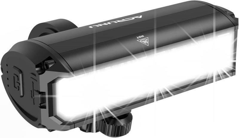 ACRUNU Super Bright 3400 Lumens LED Bike Light USB Rechargeable - 5 Modes Bicycle Headlight with 7H Runtime, IPX6 Waterproof, Quick Release Mount for Mountain Road Cycling Commuting Night Safety - Image 1
